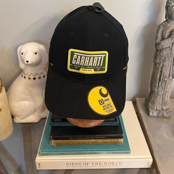 NWT Carhartt Genuine Goods canvas mesh outlast patch SnapBack hat. - Picture 1 of 8
